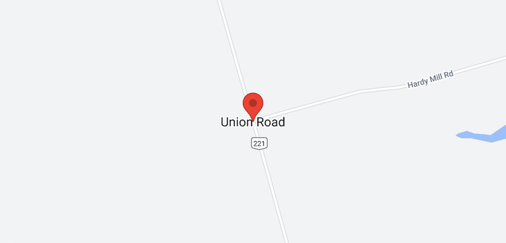 map of 887 Union Road